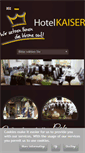 Mobile Screenshot of hotel-kaiser.com